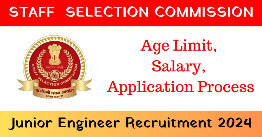 SSC JE Recruitment 2024
